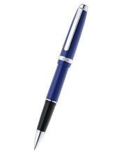 Lume Deep Sea Blue with Polished Chrome Appointments Rollerball Pen