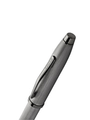 Century® II Polished Slate Gray Engraved Diamond Pattern Selectip Rollerball Pen