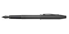Century® II Black PVD Micro-knurl Medium Nib Fountain Pen