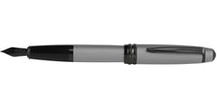 Bailey™ Matte Gray Lacquer Stainless Steel Fine Nib Fountain Pen