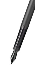 Century® II Black PVD Micro-knurl Medium Nib Fountain Pen