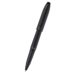 Prism Obsidian Black Resin with Polished Black Appointments Rollerball Pen