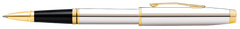 Coventry Polished Chrome with Gold-Tone Rollerball Pen
