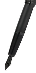 Bailey™ Matte Black Lacquer Stainless Steel Medium Nib Fountain Pen