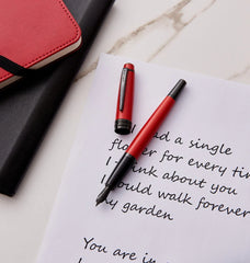 Bailey™ Matte Gray Lacquer Stainless Steel Extra-Fine Nib Fountain Pen
