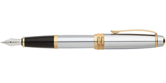 Bailey™ Medalist® Stainless Steel Medium Nib Fountain Pen