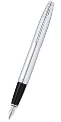 Calais™ Polished Chrome Stainless Steel Medium Nib Fountain Pen