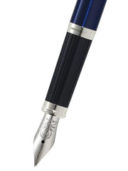 Century® II Translucent Blue Lacquer Medium Nib Fountain Pen