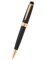 Bailey™ Matte Black Lacquer with 23KT Gold PVD Ballpoint Pen