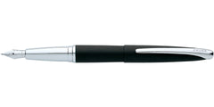 ATX® Basalt Black Stainless Steel Medium Nib Fountain Pen