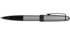Bailey™ Matte Gray Lacquer Rollerball Pen