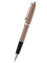 Lume Mocha with Polished Chrome Appointments Rollerball Pen