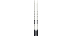 Ballpoint Pen Refill - Black - Medium - Dual Pack