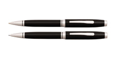Coventry Black Lacquer Pen and Pencil Gift Set