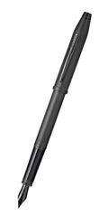 Century® II Black PVD Micro-knurl Medium Nib Fountain Pen