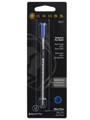 Ballpoint Pen Refill - Blue - Fine - Single Pack