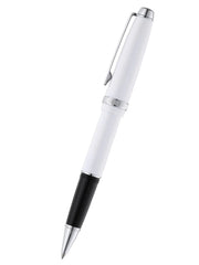 Lume Porcelain White with Polished Chrome Appointments Ballpoint Pen