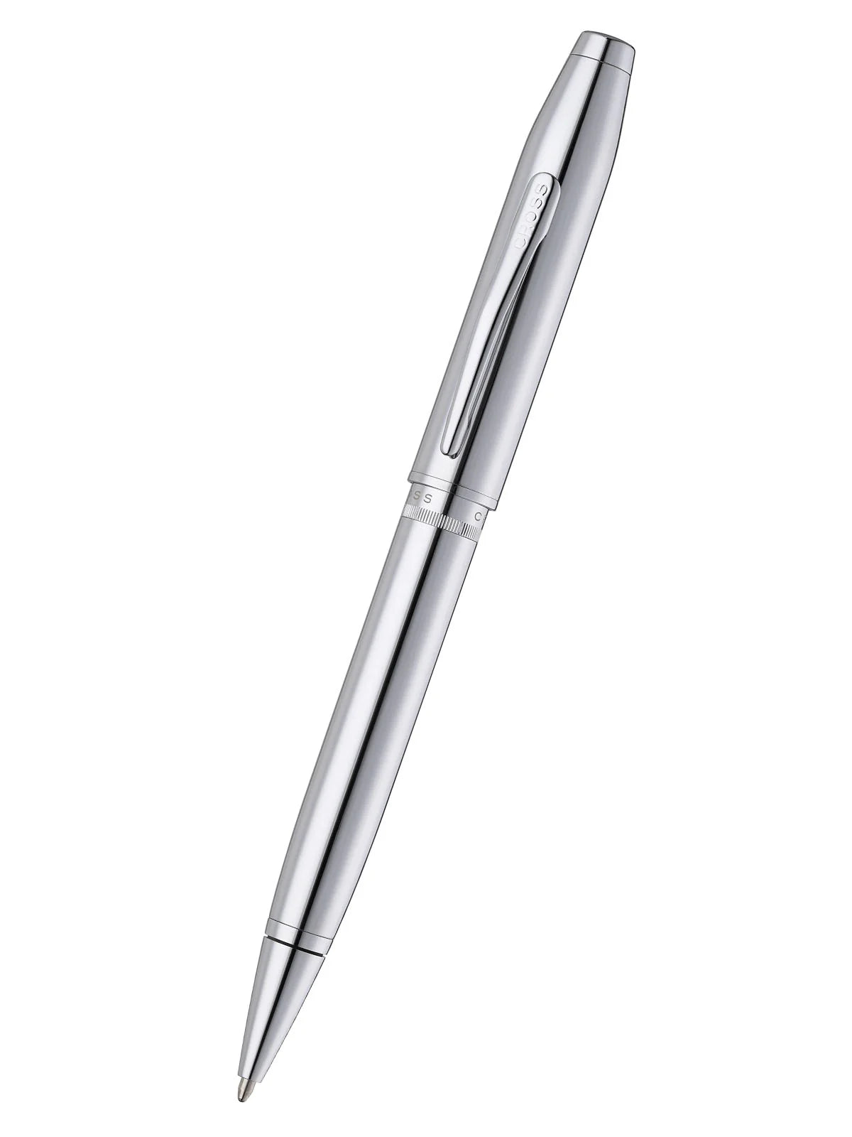 Foundry Polished Chrome with Polished Chrome Appointments Ballpoint Pen