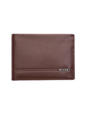 Bi-Fold Slim Card Wallet - Brown