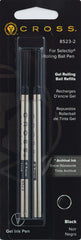 Selectip® Gel Rollerball Pen Refill - Black - Medium - Dual Pack