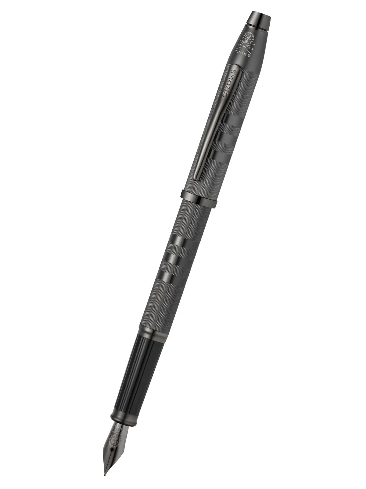 Century® II Midnight Black Fine Nib Fountain Pen