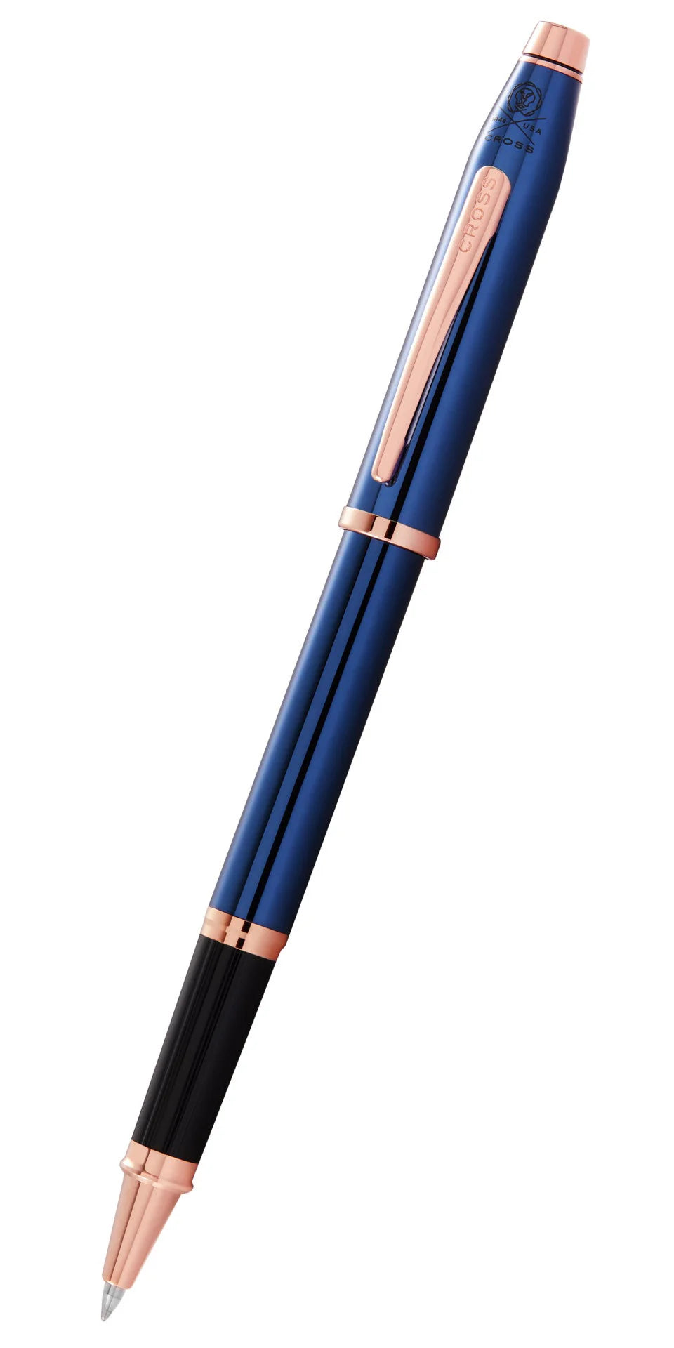 Century® II Translucent Cobalt Blue Lacquer Rollerball Pen