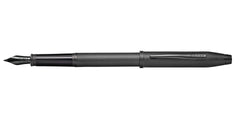 Century® II Black PVD Micro-knurl Medium Nib Fountain Pen