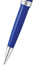 Bailey Light™ Polished Blue Resin Ballpoint Pen