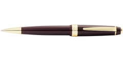 Bailey Light™ Polished Burgundy Resin and Gold Tone Ballpoint Pen