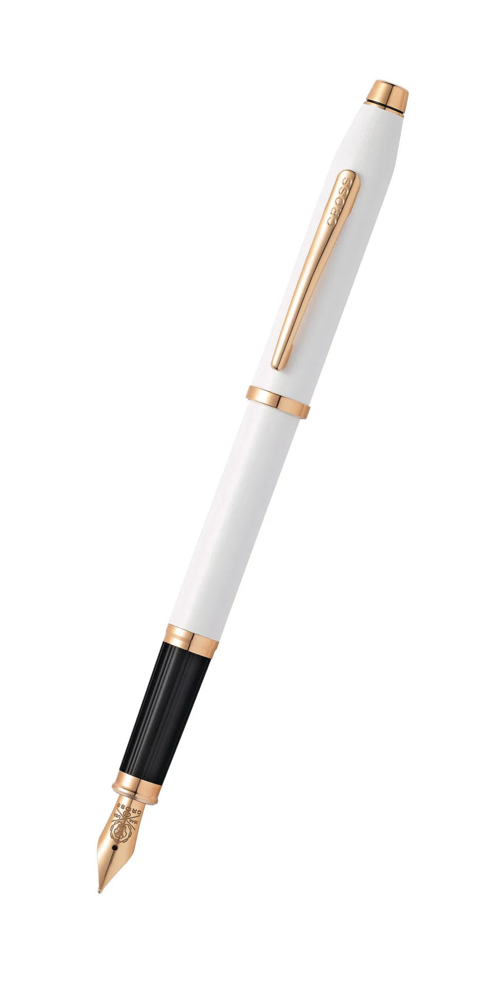 Century® II Pearlescent White Lacquer Fine Nib Fountain Pen