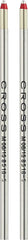 Mini Ballpoint Pen Refill - Red - Medium - Dual Pack