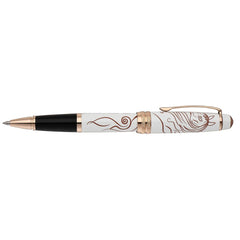 Bailey™ Zodiac Year of the Horse White Lacquer with Rose-Gold Plated Appointments Ballpoint Pen