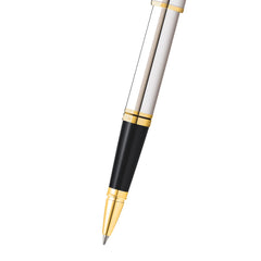 Coventry Polished Chrome with Gold-Tone Rollerball Pen