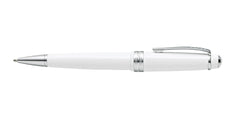 Bailey Light™ Polished White Resin Ballpoint Pen