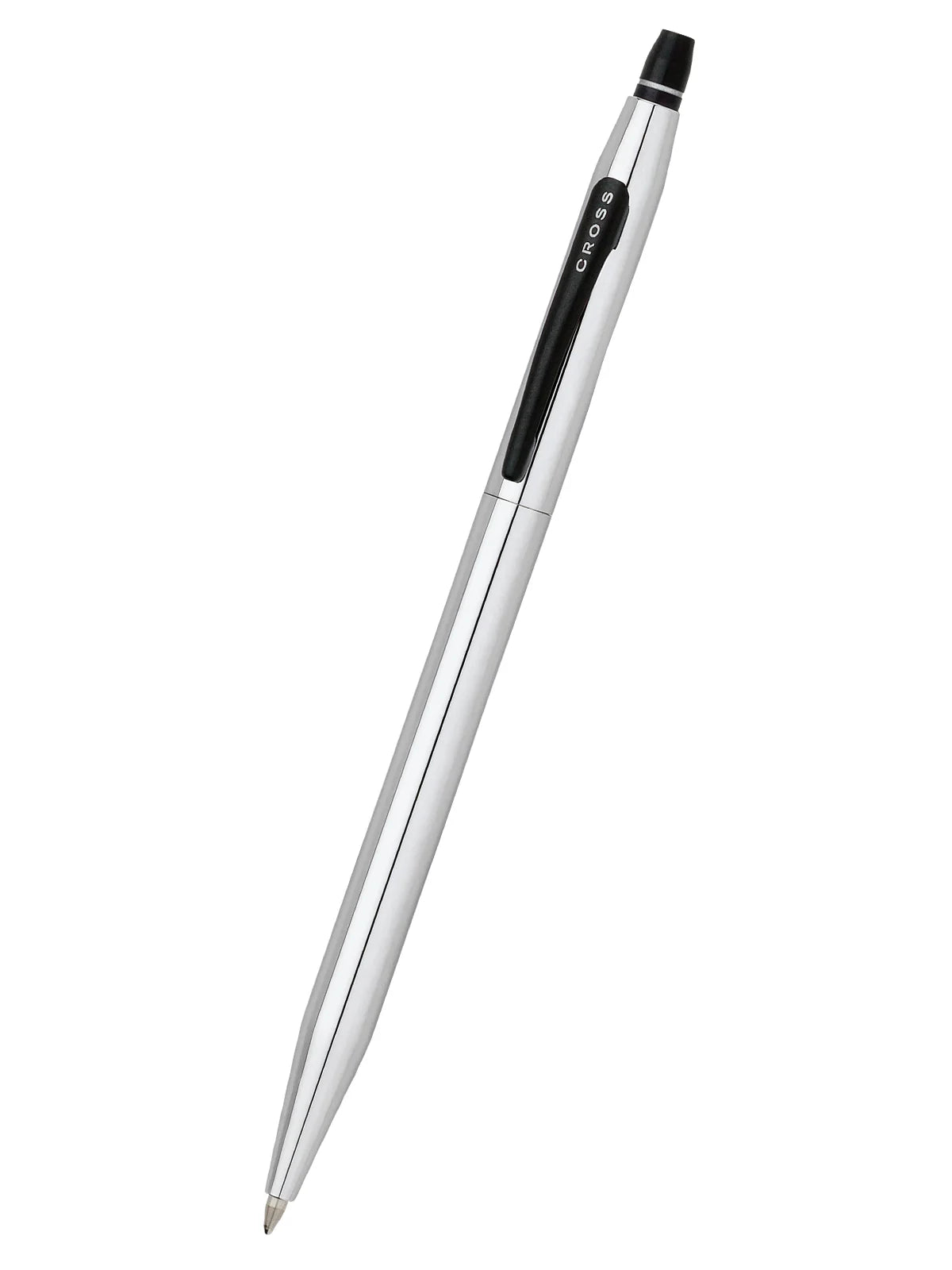 Click™ Chrome with Black Appointments Selectip® Rollerball Pen